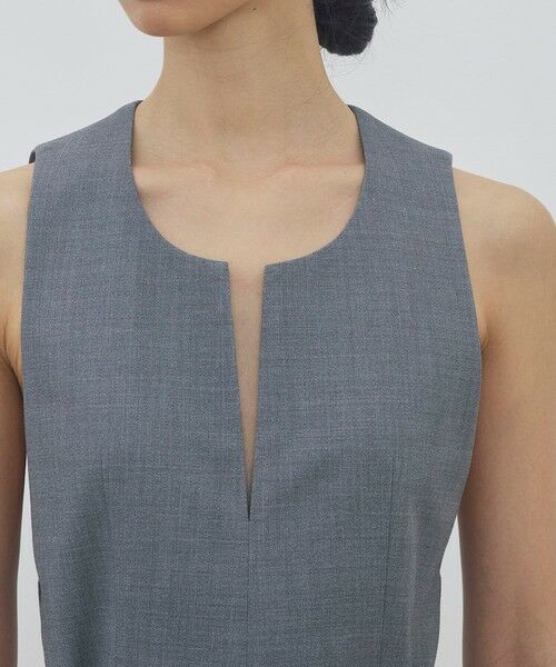 TOMORROWLAND / トゥモローランド サロペット・オールインワン | ポリエステルウールバラシャ ジャンプスーツ | 詳細5