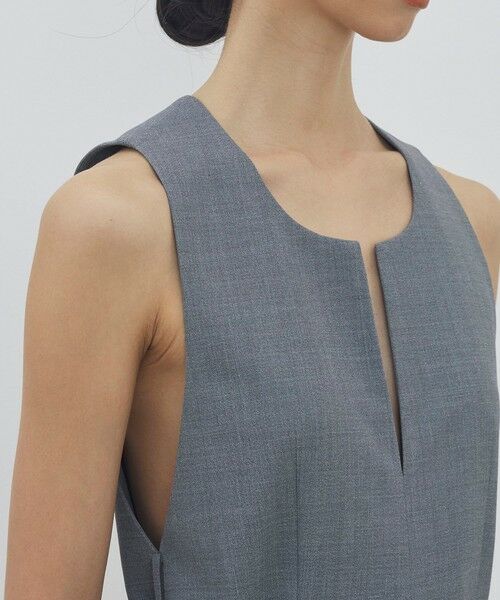 TOMORROWLAND / トゥモローランド サロペット・オールインワン | ポリエステルウールバラシャ ジャンプスーツ | 詳細6