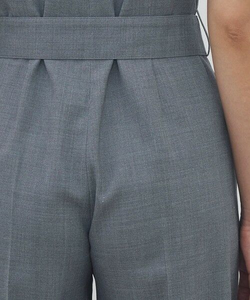 TOMORROWLAND / トゥモローランド サロペット・オールインワン | ポリエステルウールバラシャ ジャンプスーツ | 詳細7