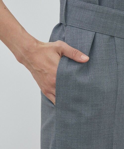 TOMORROWLAND / トゥモローランド サロペット・オールインワン | ポリエステルウールバラシャ ジャンプスーツ | 詳細8