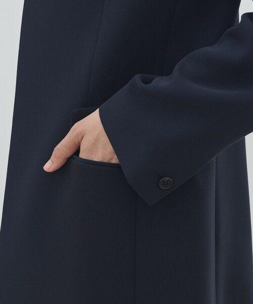 TOMORROWLAND / トゥモローランド ノーカラージャケット | ライトダブルクロス ノーカラージャケット | 詳細8