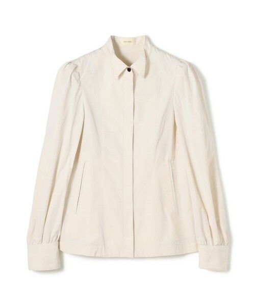 TOMORROWLAND / トゥモローランド ブルゾン | 【WEB先行予約】コットンドライクロス パフスリーブ ジャケット（11 ホワイト）