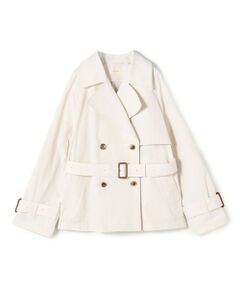 TOMORROWLAND / トゥモローランド トレンチコート | 【WEB先行予約】 コットンドライクロス ショートトレンチコート