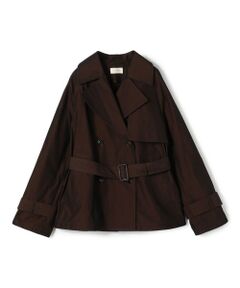 TOMORROWLAND / トゥモローランド トレンチコート | 【WEB先行予約】 コットンドライクロス ショートトレンチコート