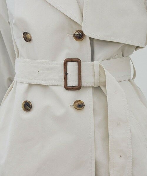 TOMORROWLAND / トゥモローランド トレンチコート | 【WEB先行予約】 コットンドライクロス ショートトレンチコート | 詳細10