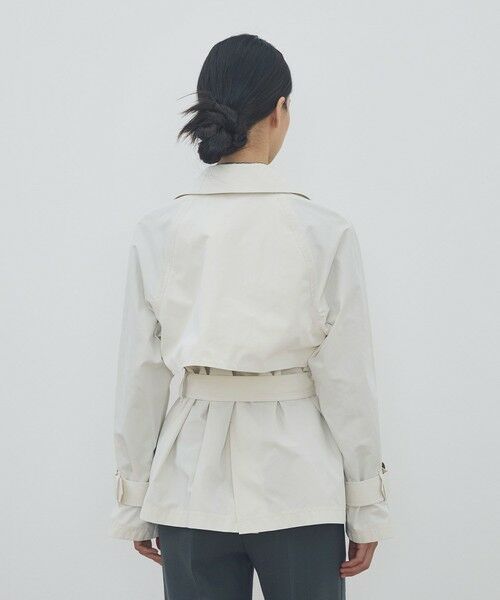 TOMORROWLAND / トゥモローランド トレンチコート | 【WEB先行予約】 コットンドライクロス ショートトレンチコート | 詳細5