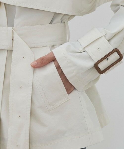 TOMORROWLAND / トゥモローランド トレンチコート | 【WEB先行予約】 コットンドライクロス ショートトレンチコート | 詳細9