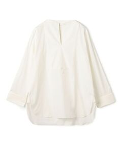 TOMORROWLAND / トゥモローランド シャツ・ブラウス | ストレッチタイプライター ブザムロングブラウス