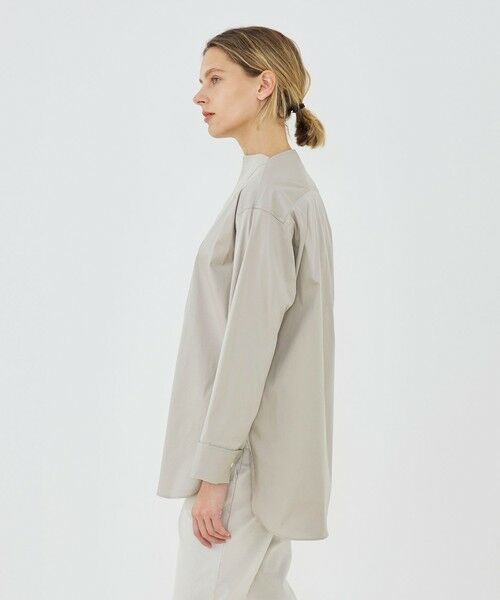 TOMORROWLAND / トゥモローランド シャツ・ブラウス | ストレッチタイプライター ブザムロングブラウス | 詳細3