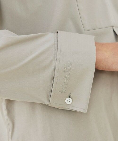 TOMORROWLAND / トゥモローランド シャツ・ブラウス | ストレッチタイプライター ブザムロングブラウス | 詳細7