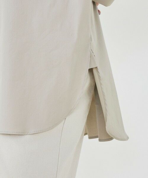 TOMORROWLAND / トゥモローランド シャツ・ブラウス | ストレッチタイプライター ブザムロングブラウス | 詳細9