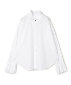 TOMORROWLAND / トゥモローランド シャツ・ブラウス | コットン フリルシャツ