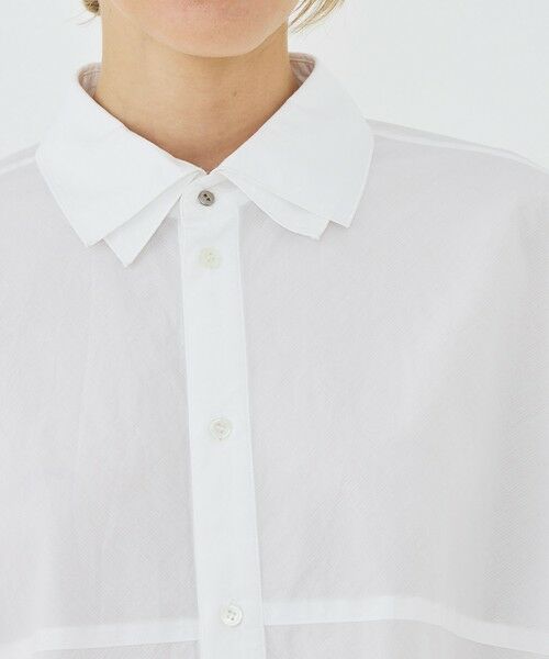 TOMORROWLAND / トゥモローランド シャツ・ブラウス | コットン ダブルカラーシャツ | 詳細5