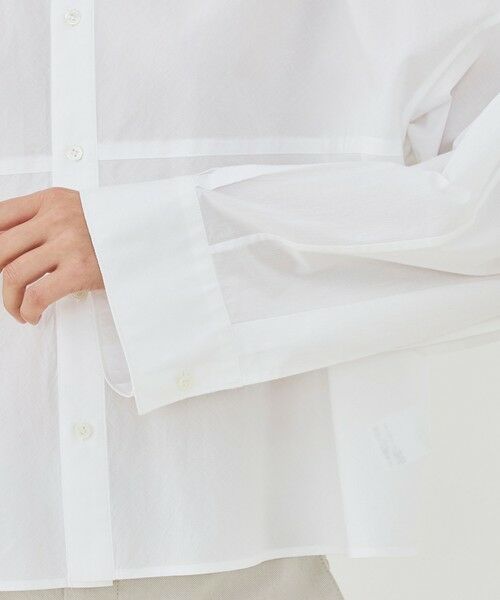 TOMORROWLAND / トゥモローランド シャツ・ブラウス | コットン ダブルカラーシャツ | 詳細6