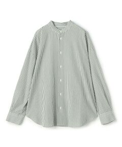 TOMORROWLAND / トゥモローランド シャツ・ブラウス | 【WEB先行予約】ソフトストライプ スタンドカラーシャツ