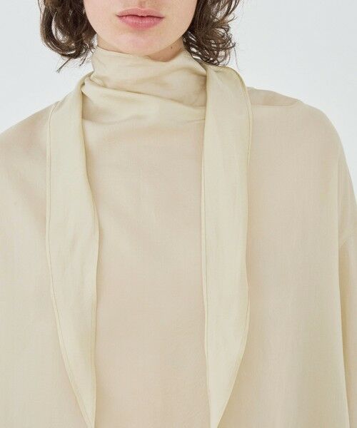 TOMORROWLAND / トゥモローランド シャツ・ブラウス | 【WEB先行予約】レーヨンシルクブロード バックボウタイブラウス | 詳細5