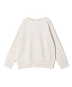 TOMORROWLAND / トゥモローランド ニット・セーター | コットンカノコ ボートネックプルオーバー