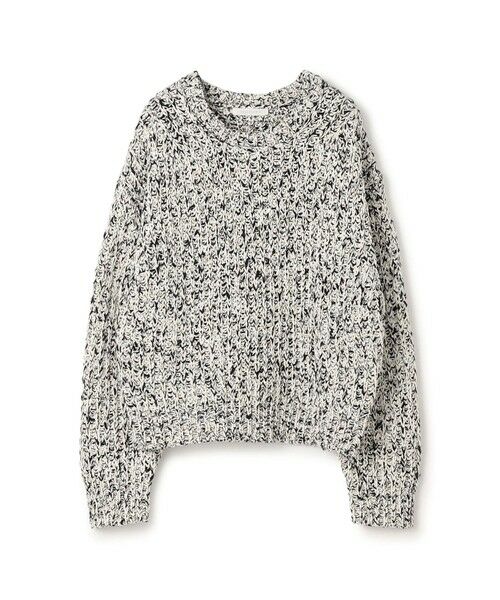 TOMORROWLAND / トゥモローランド ニット・セーター | コットンダップル クルーネックプルオーバー（16 グレー系）