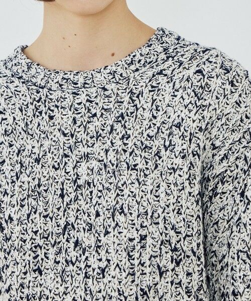 TOMORROWLAND / トゥモローランド ニット・セーター | コットンダップル クルーネックプルオーバー | 詳細5