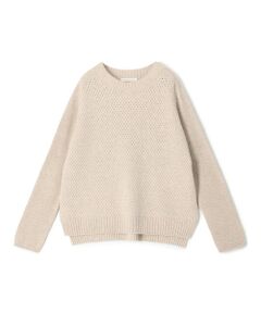 TOMORROWLAND / トゥモローランド ニット・セーター | リネンウールバスケット クルーネックプルオーバー