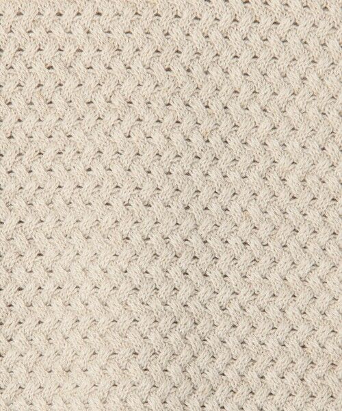 TOMORROWLAND / トゥモローランド ベスト | リネンウールバスケット クルーネックベスト | 詳細8