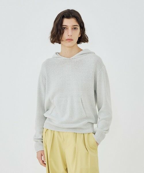 TOMORROWLAND / トゥモローランド パーカー | シルク フーデッドプルオーバー | 詳細2