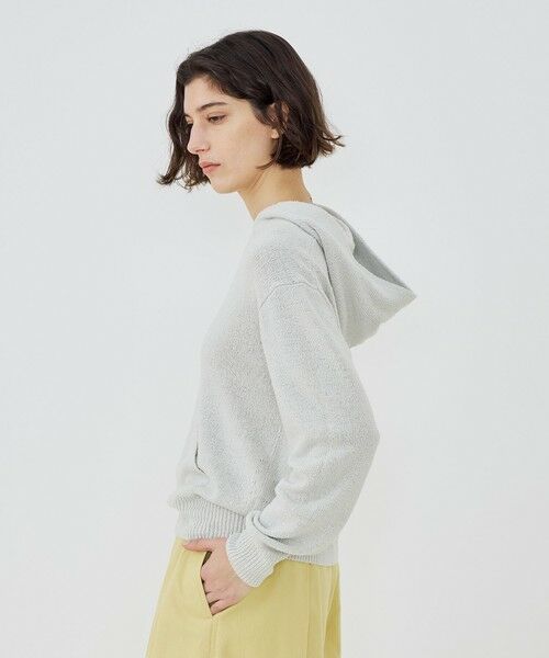 TOMORROWLAND / トゥモローランド パーカー | シルク フーデッドプルオーバー | 詳細3