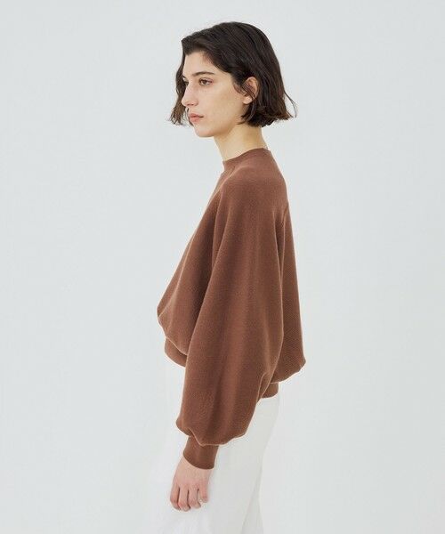 TOMORROWLAND / トゥモローランド ニット・セーター | コットンナイロンスエットニット クルーネックプルオーバー | 詳細3