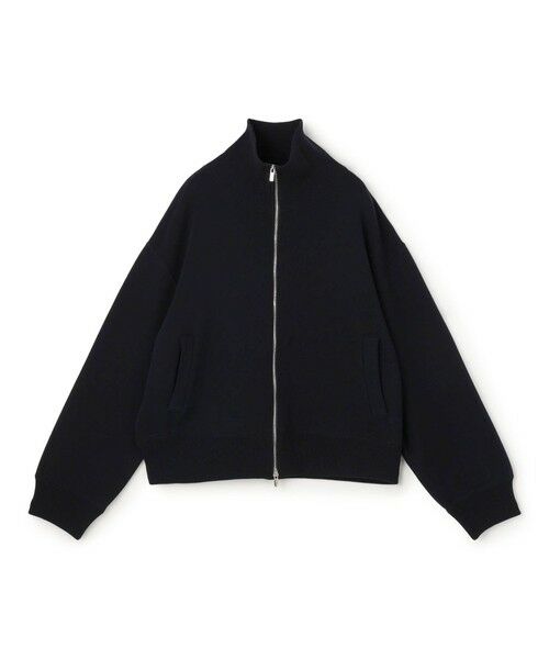 TOMORROWLAND / トゥモローランド ブルゾン | コットンスピニングウール トラックジャケット（69 ネイビー）