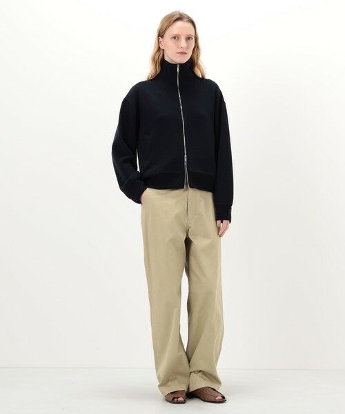 TOMORROWLAND / トゥモローランド ブルゾン | コットンスピニングウール トラックジャケット | 詳細1