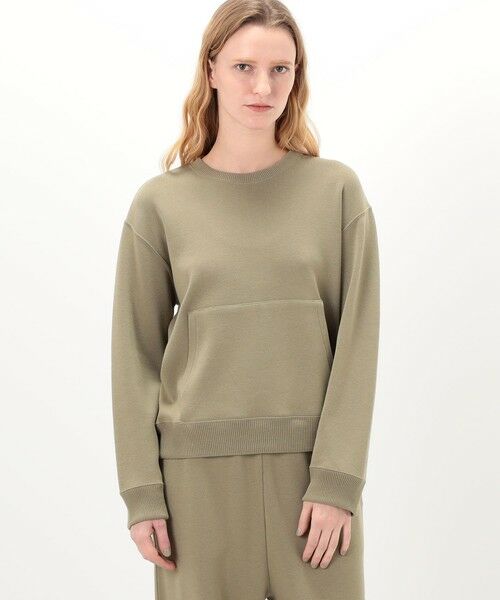 TOMORROWLAND / トゥモローランド ニット・セーター | コットンスピニングウール クルーネックプルオーバー | 詳細2