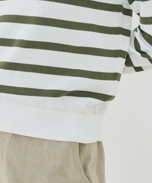 TOMORROWLAND / トゥモローランド ニット・セーター | 【WEB先行予約】プレーンコットン オープンカラープルオーバー | 詳細7