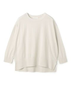 TOMORROWLAND / トゥモローランド ニット・セーター | 【WEB先行予約】プレーンコットン クルーネックプルオーバー