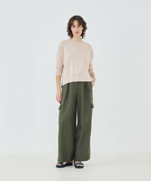 TOMORROWLAND / トゥモローランド ニット・セーター | 【WEB先行予約】プレーンコットン クルーネックプルオーバー | 詳細1