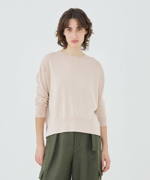 TOMORROWLAND / トゥモローランド ニット・セーター | 【WEB先行予約】プレーンコットン クルーネックプルオーバー | 詳細2