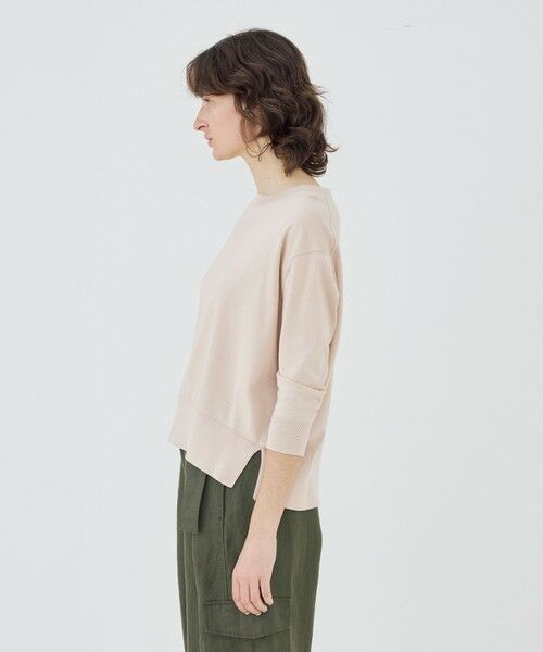 TOMORROWLAND / トゥモローランド ニット・セーター | 【WEB先行予約】プレーンコットン クルーネックプルオーバー | 詳細3