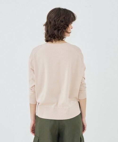 TOMORROWLAND / トゥモローランド ニット・セーター | 【WEB先行予約】プレーンコットン クルーネックプルオーバー | 詳細4