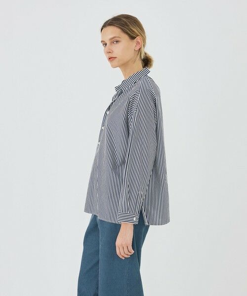 TOMORROWLAND / トゥモローランド シャツ・ブラウス | 【WEB先行予約】シルキーコットン スキッパーブラウス | 詳細3