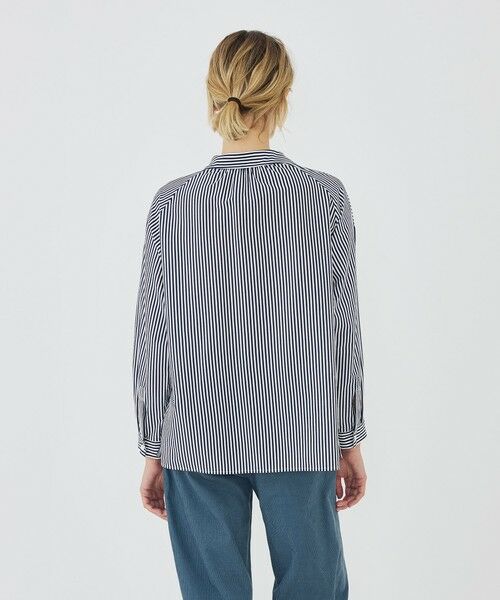 TOMORROWLAND / トゥモローランド シャツ・ブラウス | 【WEB先行予約】シルキーコットン スキッパーブラウス | 詳細4