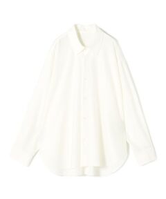 TOMORROWLAND / トゥモローランド シャツ・ブラウス | 【WEB先行予約】シルキーコットン ショートレングスシャツ