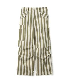 TOMORROWLAND / トゥモローランド カーゴパンツ | パラソルストライプ フィールドパンツ