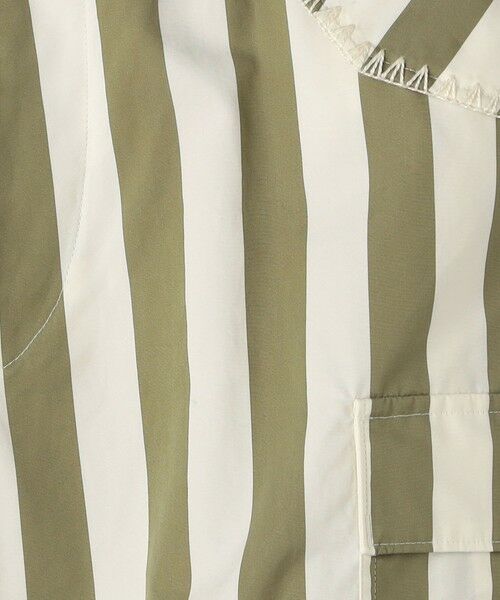 TOMORROWLAND / トゥモローランド カーゴパンツ | パラソルストライプ フィールドパンツ | 詳細11