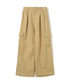 TOMORROWLAND / トゥモローランド カーゴパンツ | 【WEB先行予約】ラミーツイル ベルテッドカーゴパンツ