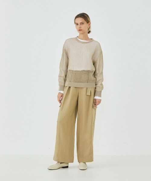 TOMORROWLAND / トゥモローランド カーゴパンツ | 【WEB先行予約】ラミーツイル ベルテッドカーゴパンツ | 詳細11