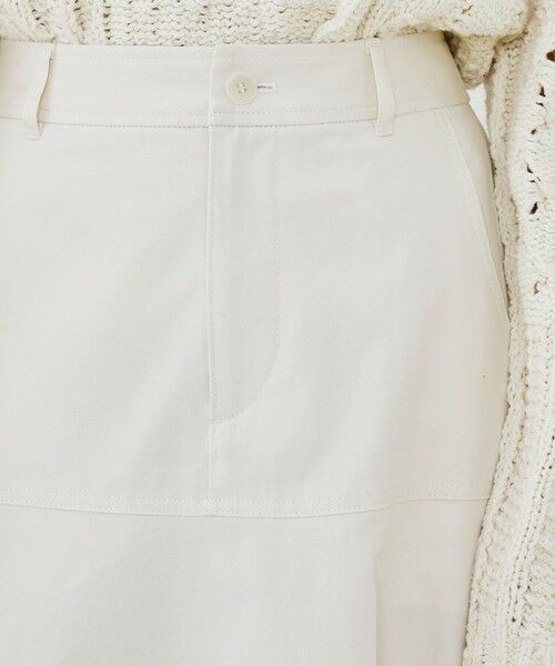 TOMORROWLAND / トゥモローランド ロング・マキシ丈スカート | ノンマーセライズドコットン フレアスカート | 詳細5