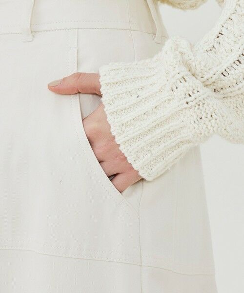 TOMORROWLAND / トゥモローランド ロング・マキシ丈スカート | ノンマーセライズドコットン フレアスカート | 詳細7