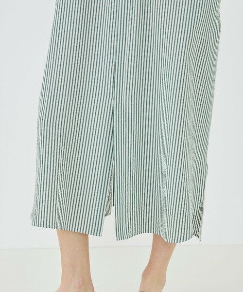 TOMORROWLAND / トゥモローランド ロング・マキシ丈ワンピース | 【WEB先行予約】ソフトストライプ スタンドカラーシャツワンピース | 詳細7