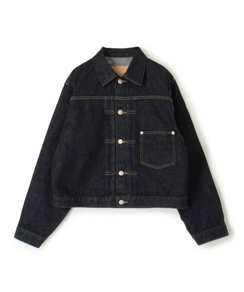 TOMORROWLAND / トゥモローランド Gジャン・デニムジャケット | リユースシーアイランドコットン デニムジャケット（69 ネイビー）