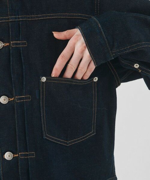 TOMORROWLAND / トゥモローランド Gジャン・デニムジャケット | リユースシーアイランドコットン デニムジャケット | 詳細7
