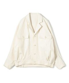 TOMORROWLAND / トゥモローランド ブルゾン | ノンマーセライズドコットン コクーンバックブルゾン